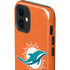 NFL Miami Dolphins Distressed- Orange iPhone 12 Impact Case