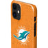NFL Miami Dolphins Distressed- Orange iPhone 12 Mini Lite Case