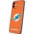 NFL Miami Dolphins Distressed- Orange iPhone 12 Mini Skin