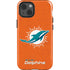 NFL Miami Dolphins Distressed- Orange iPhone 13 Impact Case