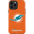 NFL Miami Dolphins Distressed- Orange iPhone 13 Pro Max Impact Case