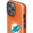 NFL Miami Dolphins Distressed- Orange iPhone 13 Pro Max Impact Case