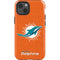 NFL Miami Dolphins Distressed- Orange iPhone 14 Impact Case