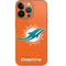 NFL Miami Dolphins Distressed- Orange iPhone 14 Pro Skin