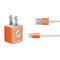 NFL Miami Dolphins Distressed- Orange iPhone Charger (5W USB) Skin