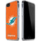 NFL Miami Dolphins Distressed- Orange iPhone SE (2nd & 3rd Gen) Clear Case