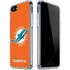 NFL Miami Dolphins Distressed- Orange iPhone SE (2nd & 3rd Gen) Clear Case