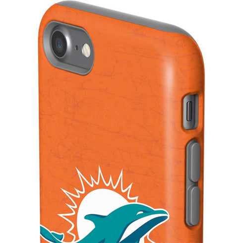 NFL Miami Dolphins Distressed- Orange iPhone SE (2nd & 3rd Gen) Pro Case