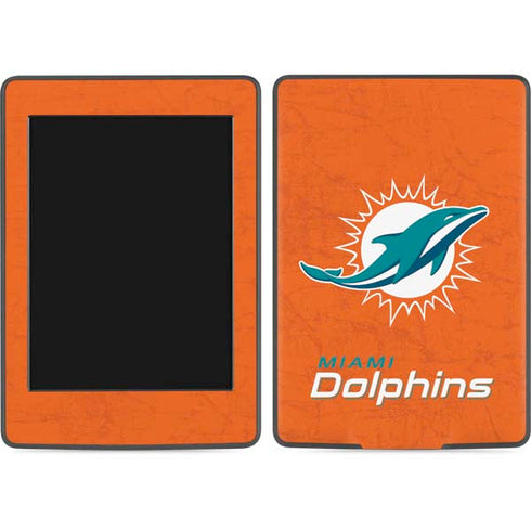NFL Miami Dolphins Distressed- Orange Amazon Kindle Skin