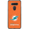 NFL Miami Dolphins Distressed- Orange LG K51/Q51 Clear Case