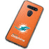 NFL Miami Dolphins Distressed- Orange LG K51/Q51 Clear Case