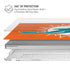 NFL Miami Dolphins Distressed- Orange MacBook Air 15in (2023-2025) Case plus Skin