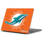 NFL Miami Dolphins Distressed- Orange Apple MacBook Pro 13-inch Skin