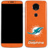 NFL Miami Dolphins Distressed- Orange Moto E5 Plus Skin