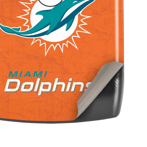 NFL Miami Dolphins Distressed- Orange Motorola RAZR Skin