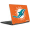 NFL Miami Dolphins Distressed- Orange Notebook 9 Pro 13in (2017) Skin