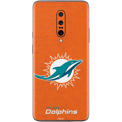 NFL Miami Dolphins Distressed- Orange OnePlus 7 Pro Skin