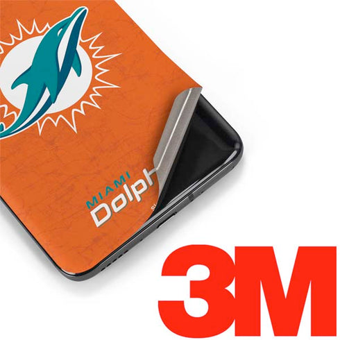 NFL Miami Dolphins Distressed- Orange OnePlus 7 Pro Skin
