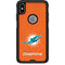 NFL Miami Dolphins Distressed- Orange Otterbox Commuter iPhone Skin