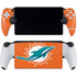 NFL Miami Dolphins Distressed- Orange PlayStation Portal Remote Player Skin