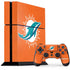 NFL Miami Dolphins Distressed- Orange PS4 Console and Controller Bundle Skin