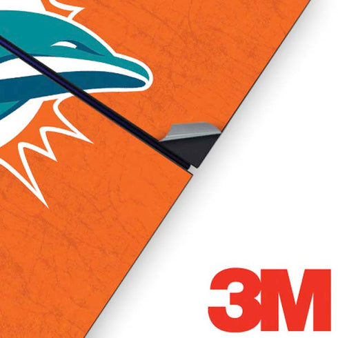 NFL Miami Dolphins Distressed- Orange PS4 Console and Controller Bundle Skin