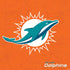 NFL Miami Dolphins Distressed- Orange PS4 Console and Controller Bundle Skin