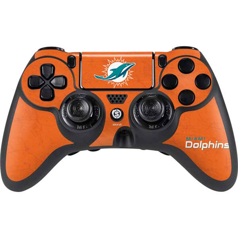 NFL Miami Dolphins Distressed- Orange PS4/PC SCUF Impact Controller Skin