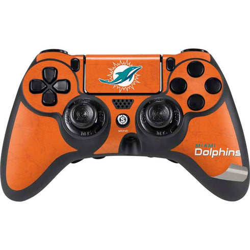 NFL Miami Dolphins Distressed- Orange PS4/PC SCUF Impact Controller Skin
