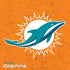 NFL Miami Dolphins Distressed- Orange PS4 Pro/Slim Controller Skin