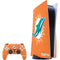 NFL Miami Dolphins Distressed- Orange PS5 Bundle Skin