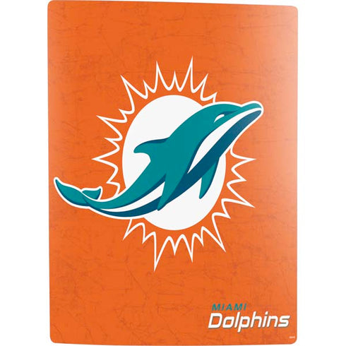 NFL Miami Dolphins Distressed- Orange PS5 Digital Edition Bundle Skin