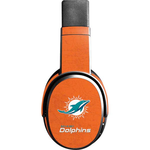 NFL Miami Dolphins Distressed- Orange Skullcandy Crusher Wireless Skin