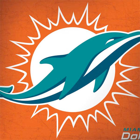 NFL Miami Dolphins Distressed- Orange HP Spectre Skin