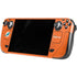 NFL Miami Dolphins Distressed- Orange Steam Deck Handheld Gaming Computer Skin