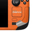 NFL Miami Dolphins Distressed- Orange Steam Deck Handheld Gaming Computer Skin