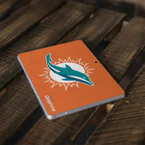 NFL Miami Dolphins Distressed- Orange Surface Go Skin