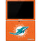 NFL Miami Dolphins Distressed- Orange Surface Pro 7 Skin
