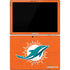 NFL Miami Dolphins Distressed- Orange Surface Pro 7 Skin