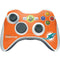 NFL Miami Dolphins Distressed- Orange Xbox 360 Wireless Controller Skin