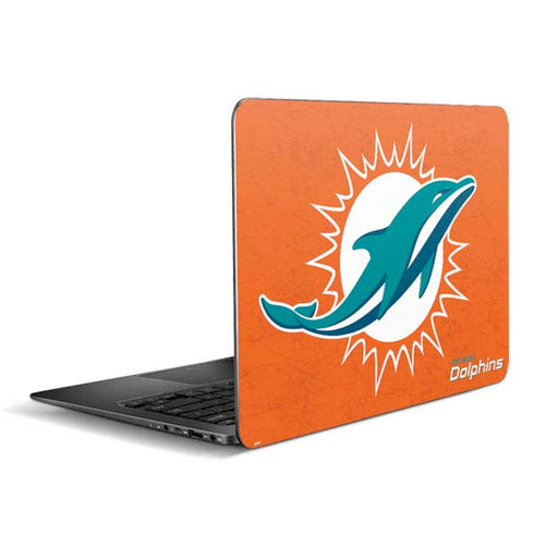 NFL Miami Dolphins Distressed- Orange Zenbook UX305FA 13.3in Skin