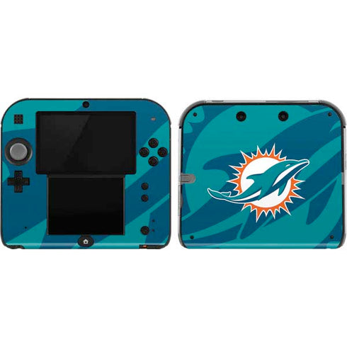 NFL Miami Dolphins Double Vision Nintendo 2DS Skin