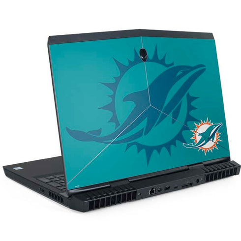 NFL Miami Dolphins Double Vision Dell Alienware Skin