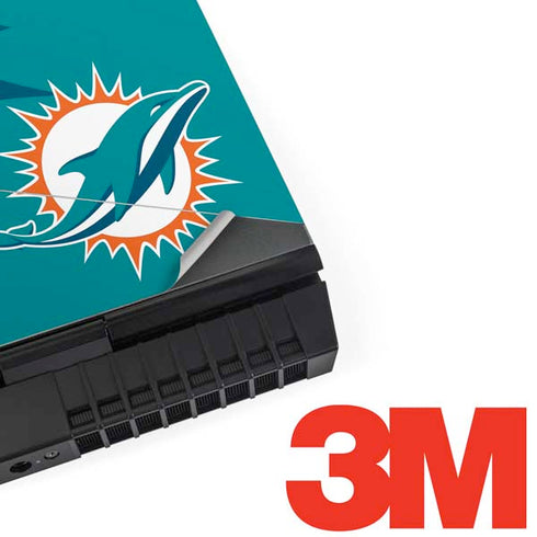 NFL Miami Dolphins Double Vision Dell Alienware Skin