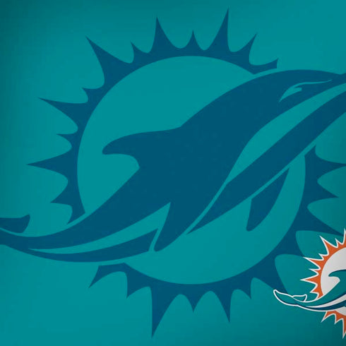 NFL Miami Dolphins Double Vision Dell Alienware Skin