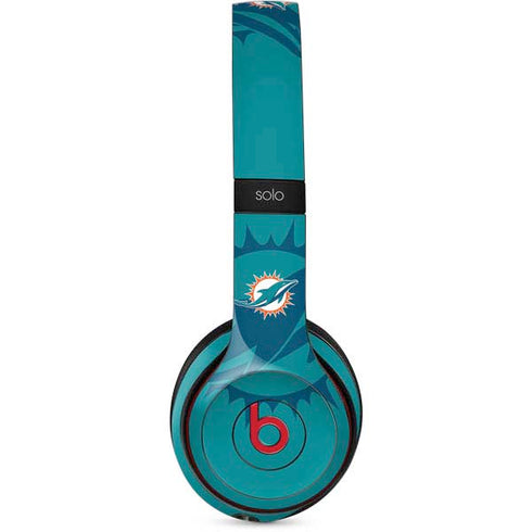 NFL Miami Dolphins Double Vision Beats Solo 2 Wireless Skin
