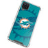 NFL Miami Dolphins Double Vision Galaxy A12 Clear Case