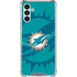 NFL Miami Dolphins Double Vision Galaxy A13 5G Clear Case