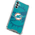 NFL Miami Dolphins Double Vision Galaxy A13 5G Clear Case