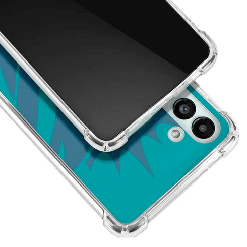 NFL Miami Dolphins Double Vision Galaxy A13 5G Clear Case